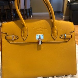 SOLD Yellow  purse
